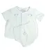 Blue Football Layette Set