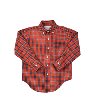 Funtasia Too Red Plaid Button Down Shirt