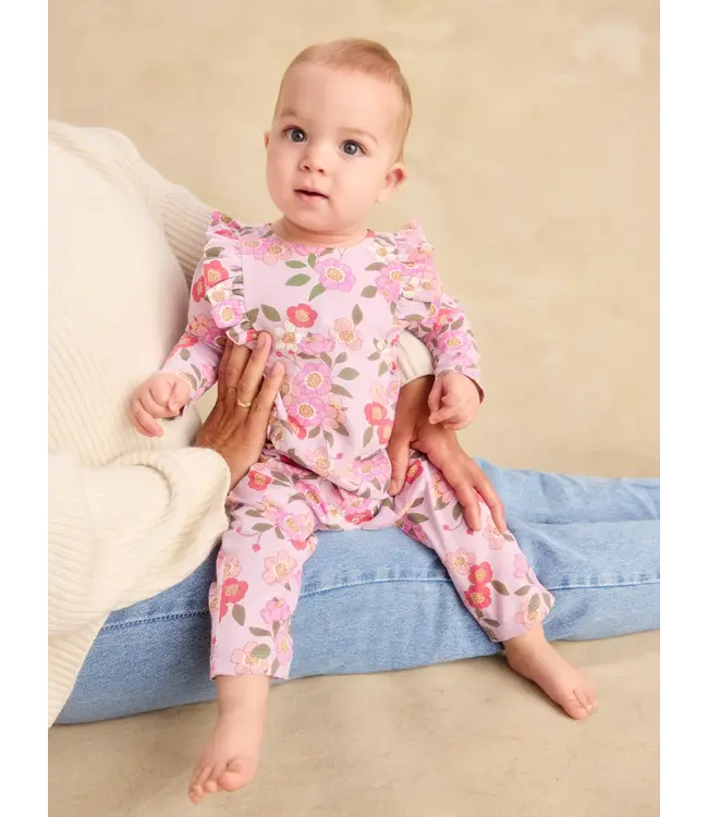 Tea Collection Rosa Canina Baby Romper