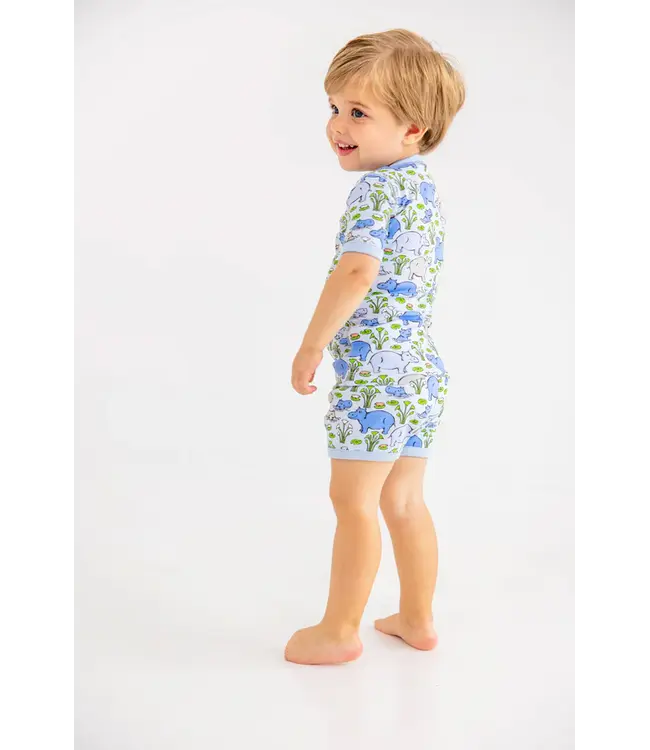 Beale St. Blue Bal Harbour Hippo Sutton's Short Set