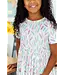 Mila & Rose Color Crayons S/S Pocket Twirl Dress