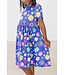 Floral Frenzy S/S Pocket Twirl Dress
