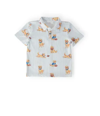 Mila & Rose Quarter Bark S/S Polo