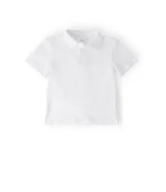Mila & Rose White S/S Polo