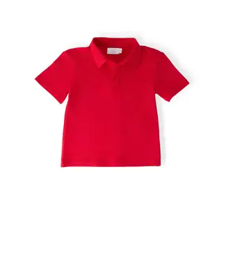 Mila & Rose Boys Red S/S Polo