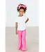Neon Pink Scrunchy Bells