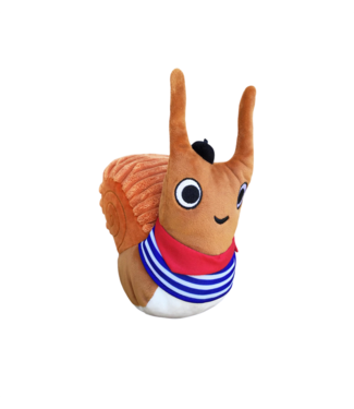 MerryMakers Escargot 9" Plush Snail
