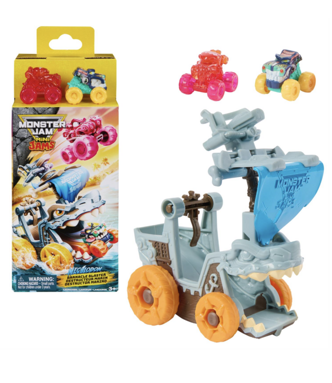 Monster Jam Mini Launcher Set