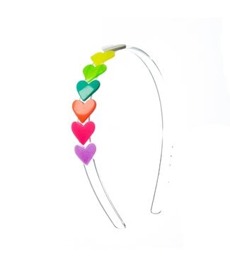lilies&roses Centipede Neon Heart Headband