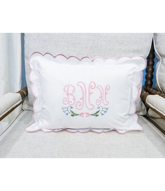 Scallop Edge Pillowcase