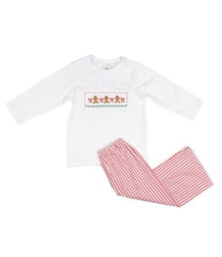 Shop Teeta Gingerbread Man Trey Pant Set