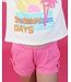 Azalea Pink Side Bows Shorts