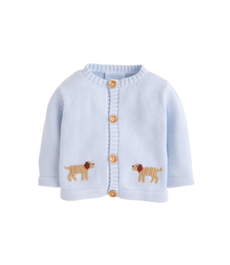 Little English Boy Lab Crochet Cardigan