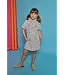 French Blue Corduroy Safari Popover Dress