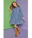 Chamonix Chambray Embroidered Amelia Dress