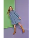 Chamonix Chambray Embroidered Amelia Dress