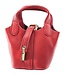 Bucket Purse with Gold Lock