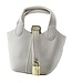 Bucket Purse with Gold Lock