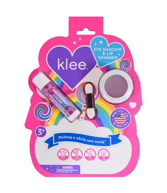 Klee Eye Shadow and Lip Shimmer Set