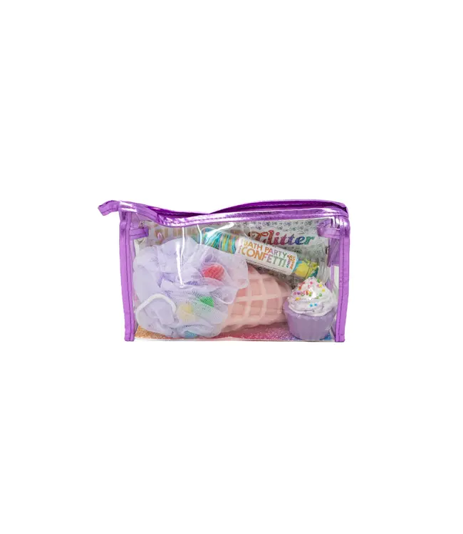 Purple Sweet Celebration Bath Set