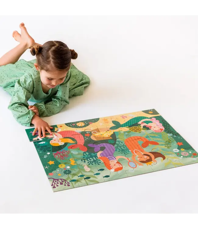 Mermaid Friends Floor Puzzle