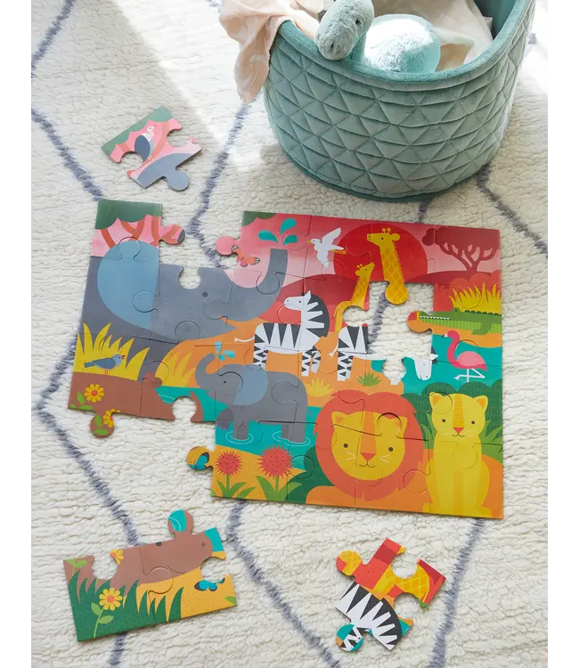 Floor Puzzle Safari
