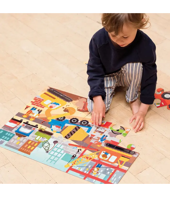 Construction Site Floor Puzzle