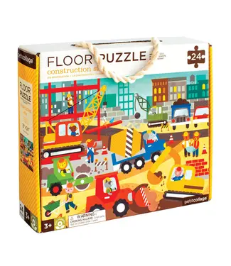 hachette book group Construction Site Floor Puzzle
