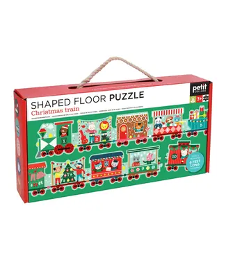 hachette book group Christmas Train Floor Puzzle