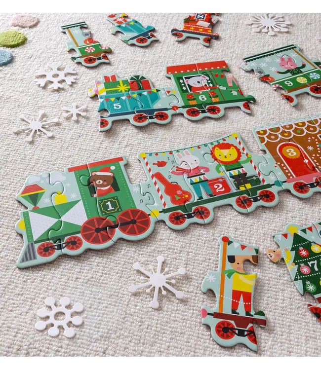 Christmas Train Floor Puzzle