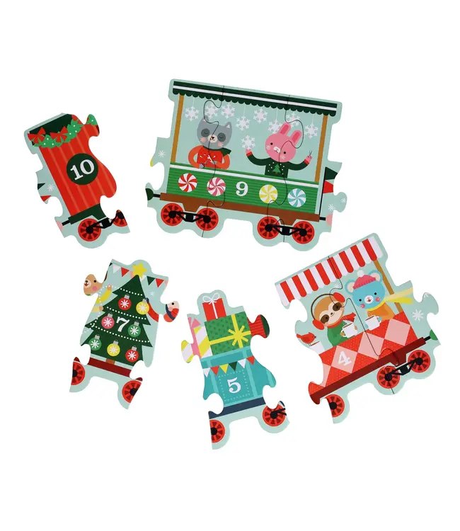 Christmas Train Floor Puzzle