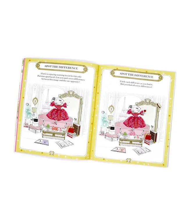 Claris Tres Chic Activity Book