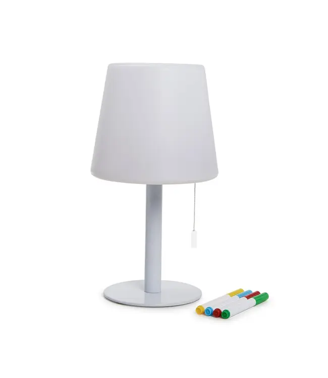 LED Cordless Table Lamp with 4 Washable Markers