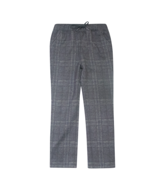 appaman Slate Heather Plaid Everyday Stretch Pant
