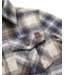 Off White Plaid Flannel Shirt