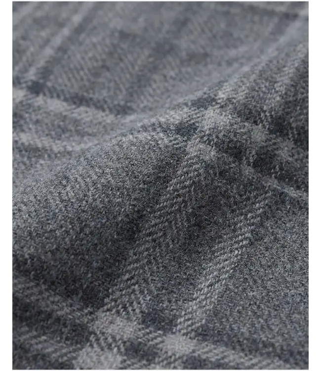 Slate Heather Plaid Everyday Stretch Pant