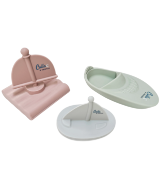 Calla & Friends Ryder's Racing Bath Boats - Powder Blue
