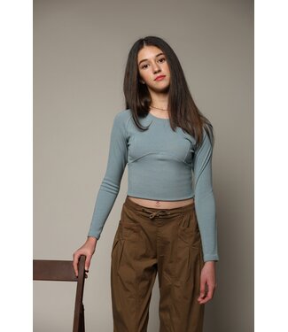 Tenly Ice Blue L/S Tee