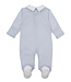 Light Blue Giraffe Laughs Footie