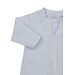 Light Blue Giraffe Laughs Jacquard Footie