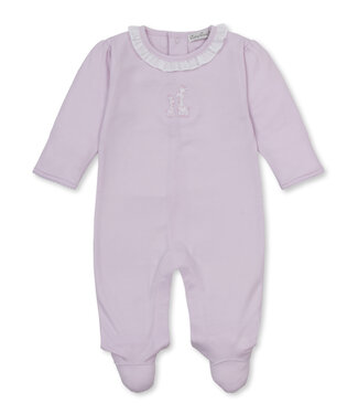 Kissy Kissy Pink Giraffe Laughs Footie