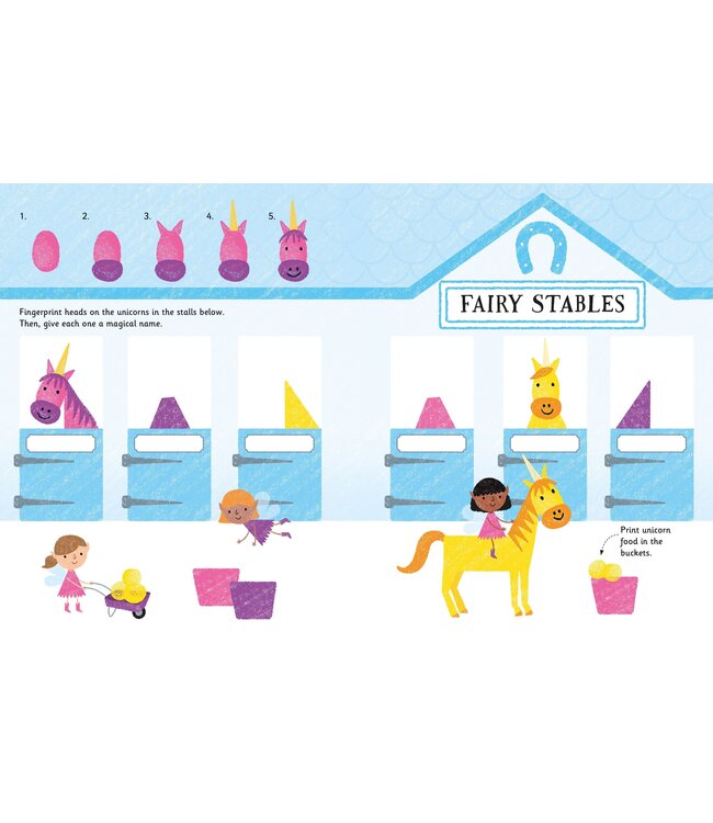 Fingerprint Activities Unicorns and Fairies