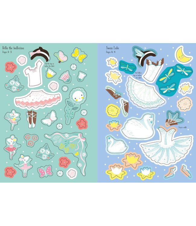 Little Sticker Dolly Dressing Ballerinas