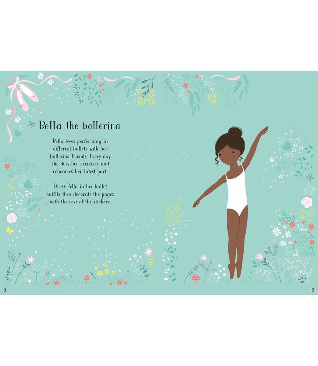 Little Sticker Dolly Dressing Ballerinas