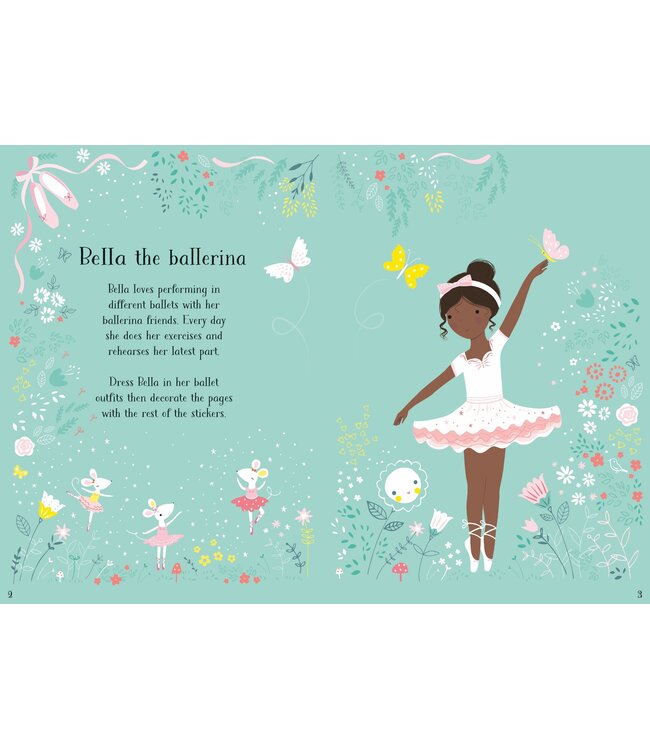 Little Sticker Dolly Dressing Ballerinas