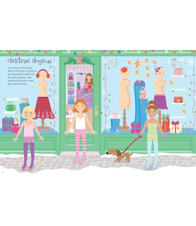 Sticker Dolly Dressing Christmas
