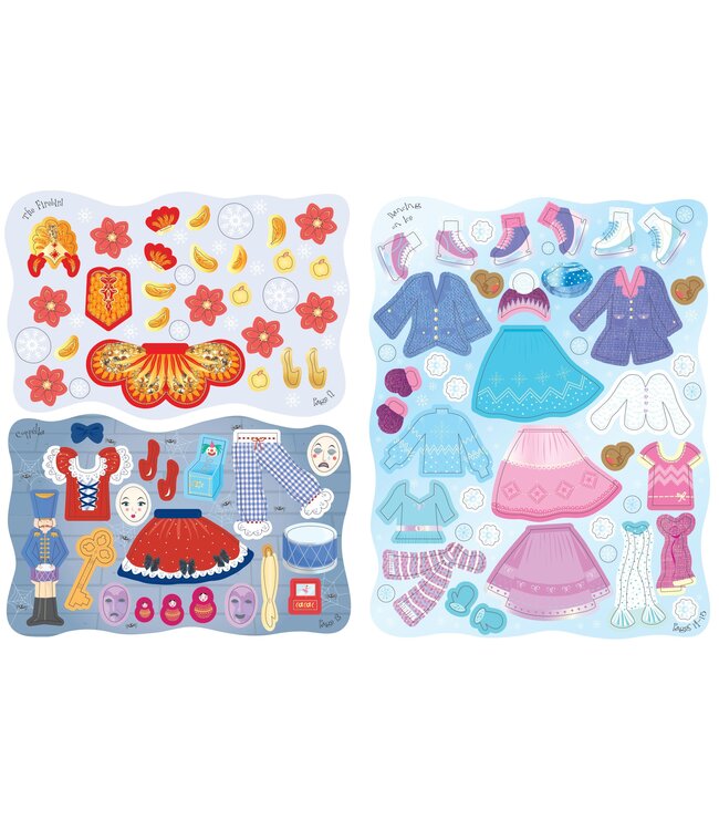 Sticker Dolly Dressing Christmas