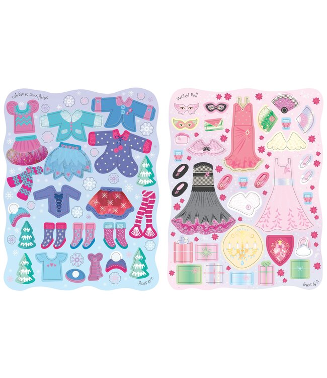 Sticker Dolly Dressing Christmas
