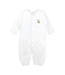 White Paws In the Sky Boys Applique Converter Gown