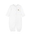 White Paws In the Sky Girls Applique Converter Gown